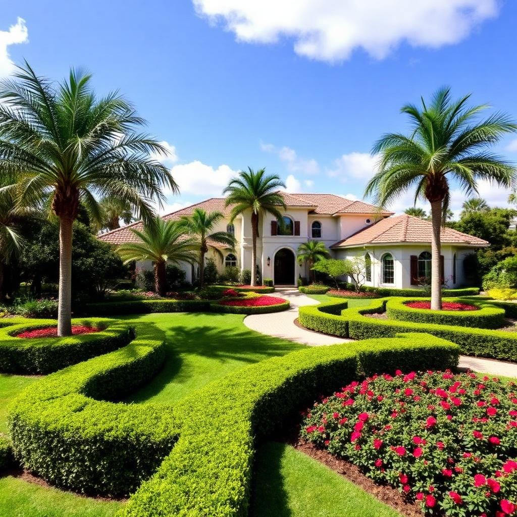 Estate landscape