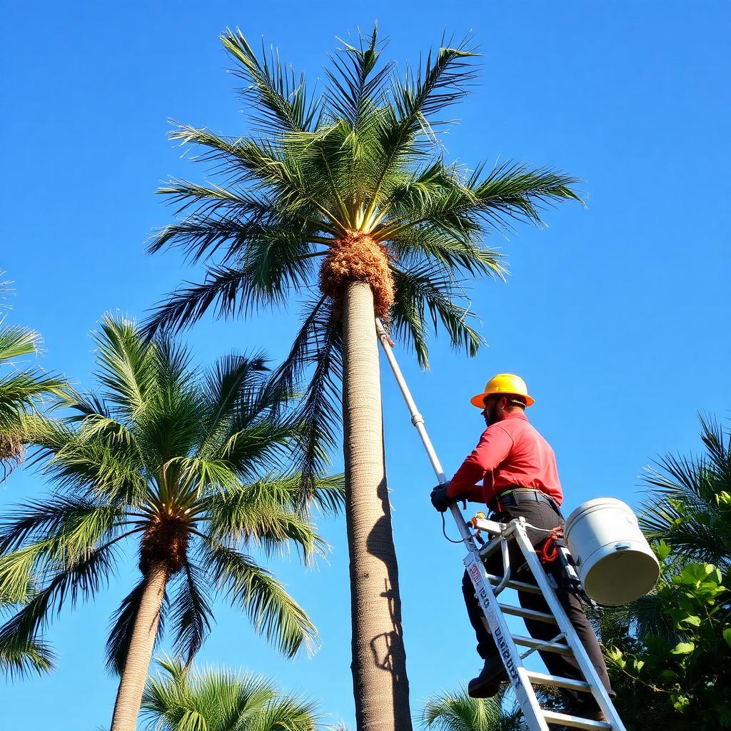 Palm trimming